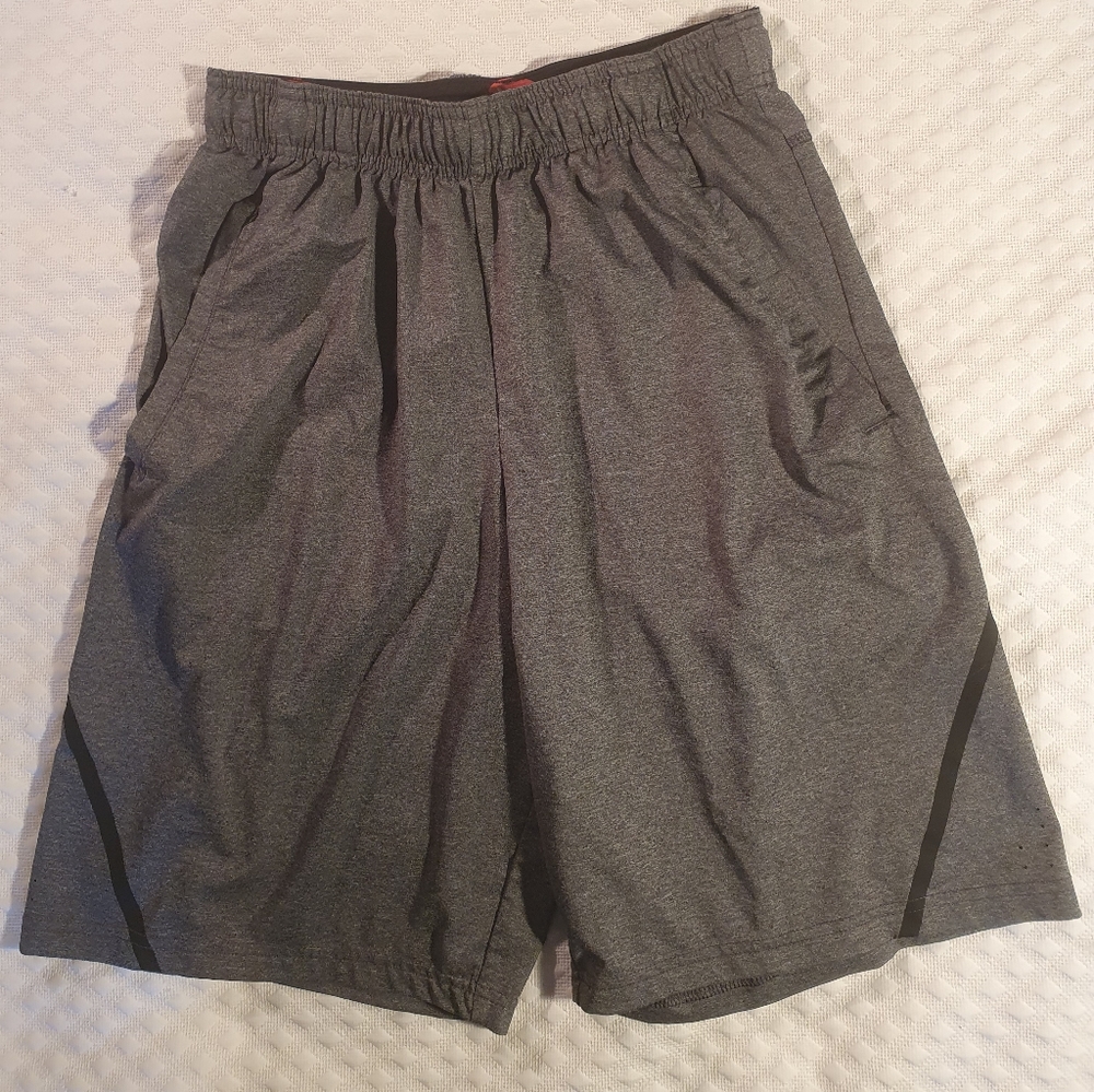 Champion Premium Long Athletic Shorts - Gray